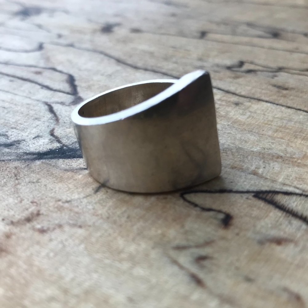 Handmade German Silver Ring